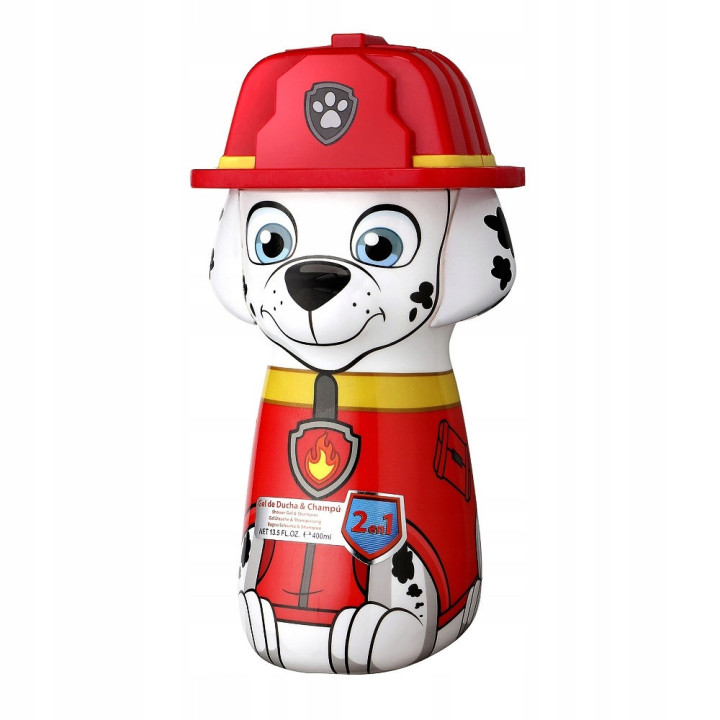 Sprchový gél a šampón Pawl Patrol Marshall 400ml