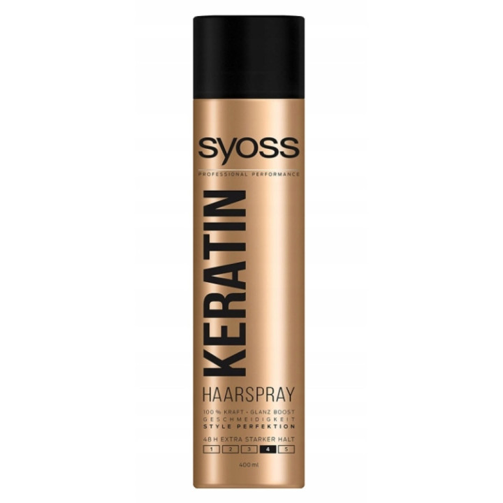 SYOSS lak 400ml Keratin 4