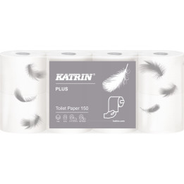 Toaletný papier 3-vr, CEL, Katrin PLUS 8, 17,25m