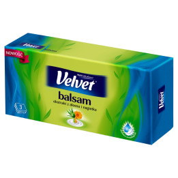 Velvet Vreckovky papierové 3-vrst. 70ks/bal