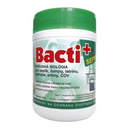 Bacti plus Prášok do septikov žúmp a čističiek 500g
