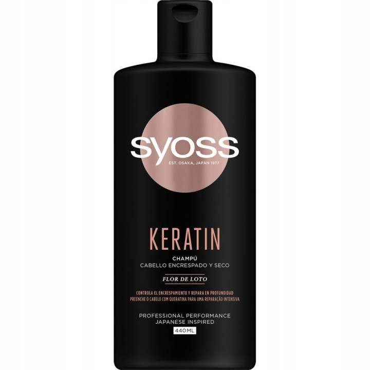 syoss sampon 440 ml keratin