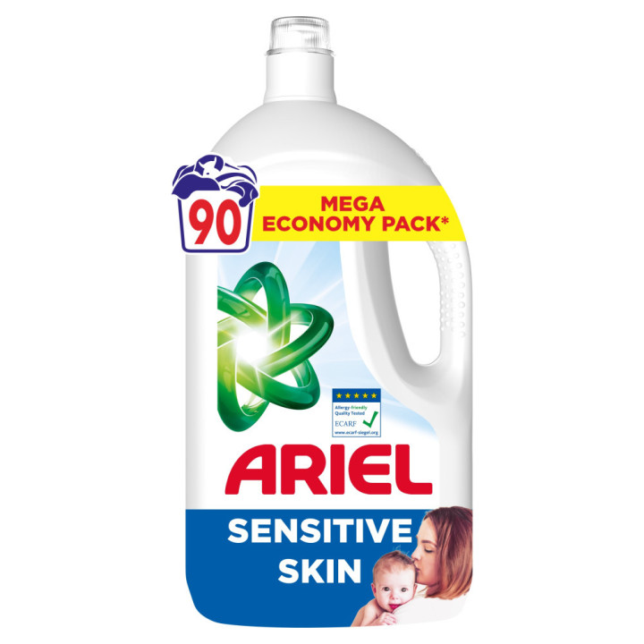 ariel tekuty gel sensitive 90 pd