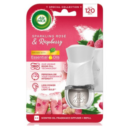 Air Wick Electric Strojček + Sparkling Rose & Raspberry 19mm