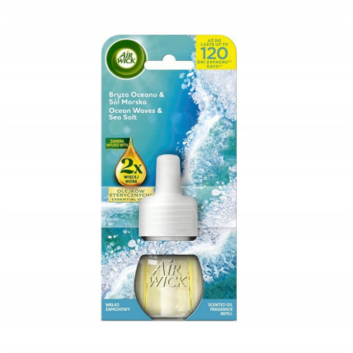 Air Wick náhradná náplň Ocean Waves&Sea Salt 19ml