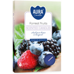 Aura sviečka voňavá Forest Fruits 4ks/bal