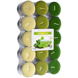 Aura sviečka voňavá Green tea 30ks/bal