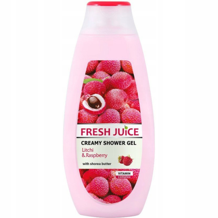 Fresh Juice sprchový gél Litchi & Malina 400ml