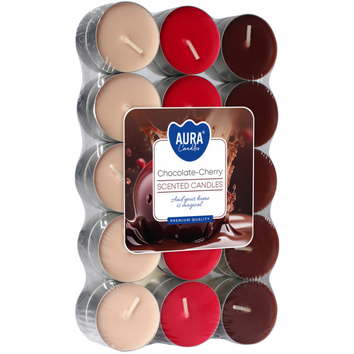 Aura sviečka voňavá Cherry 30ks/bal