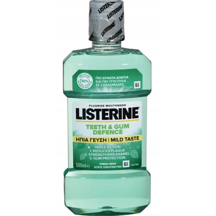 Listerine ustna voda Teeth & Gum Mild 500ml
