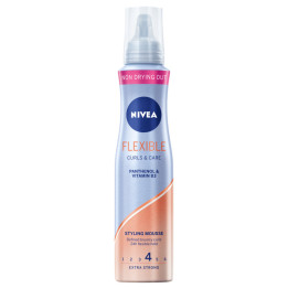 Nivea Flexible Curls&Care 4 penové tužidlo 150ml