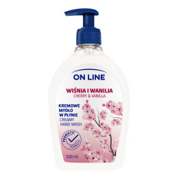 ON LINE : Tekuté mydlo krémové CHERRY&VANILLA 500ml