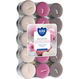 Aura sviečka voňavá Spa Garden 30ks/bal