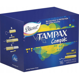 tampony tampax 16 ks regular