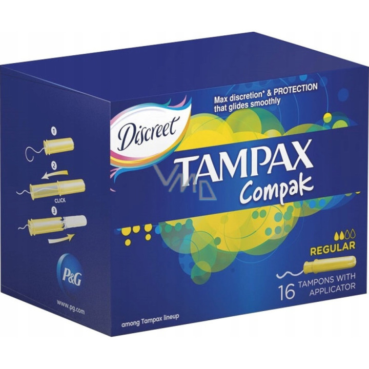 tampony tampax 16 ks regular
