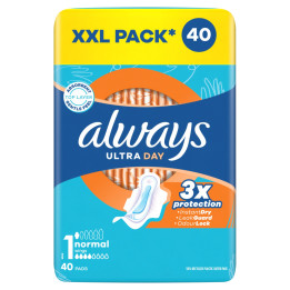 alvays vlozky quatro ultra normal 40 ks