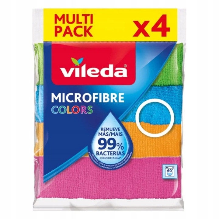 Vileda Handrička Microfibre Colors 4ks