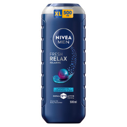Nivea Men Total Relax 3v1 sprchový gél pre mužov 500 ml