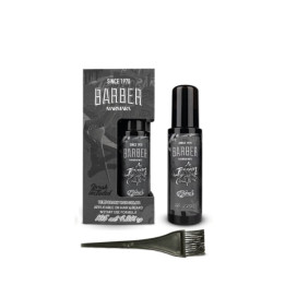 Barber farba na vlasy a bradu čierna 125ml